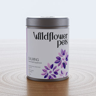 Wildflower Pets Calming Canine Health Supplement for Medium and Large Dogs
