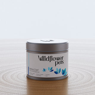 Wildflower Pets Skin and Coat Canine Food Supplement for Small Dogs